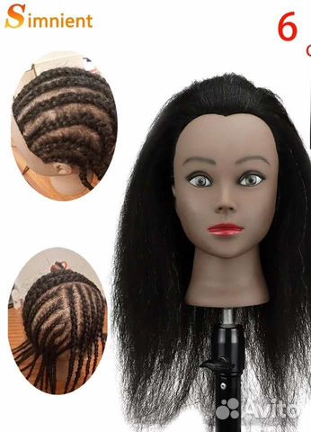 Учебная голова для причесок