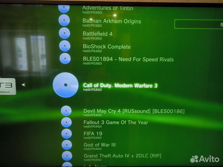 Sony playstation 3 super slim 500gb прошитая hen