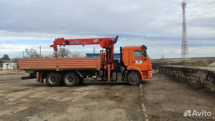 КамАЗ 65115 с КМУ, 2019