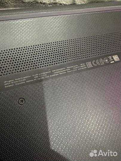 Ноутбук hp15-da3017ur