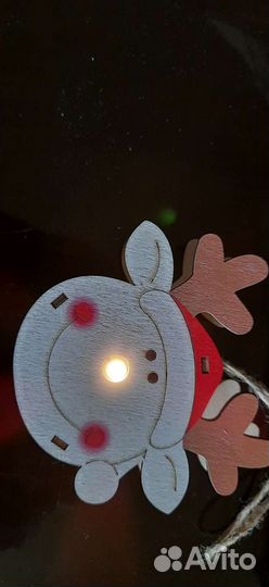 Новые Новогодние игрушки подсветкой