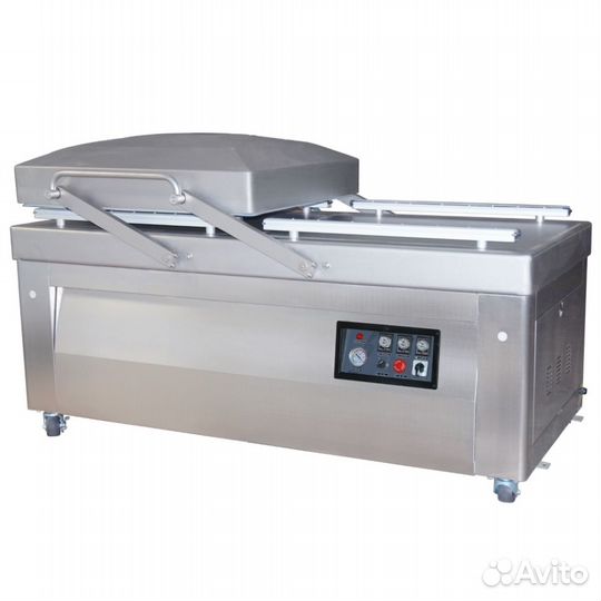 Напольный вакуумный упаковщик HVC-820S/2B-G (нерж