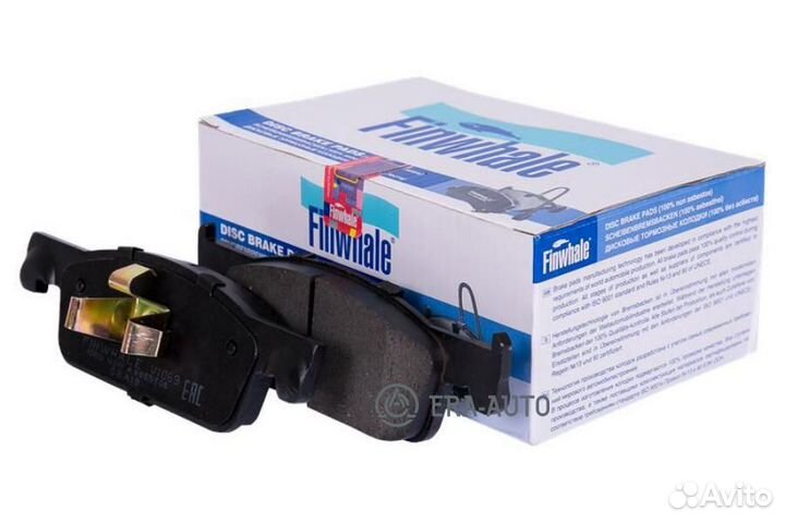 Finwhale V1069 Колодки передние дисковые LADA X-RAY, Clio IV / Logan II / Sandero II / Stepway II V1
