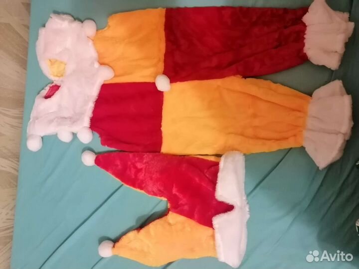 Новогодний костюм петрушка