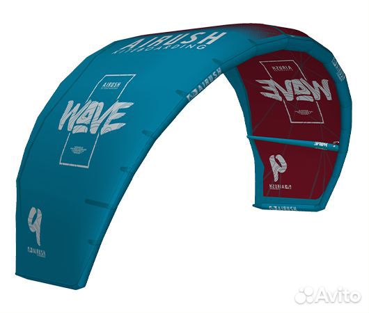 Гибридный кайт airush wave V9 red/teal 2020 8