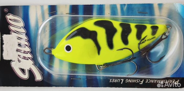 Джерки Salmo Slider 10F - BBH/RH/YT/SGO