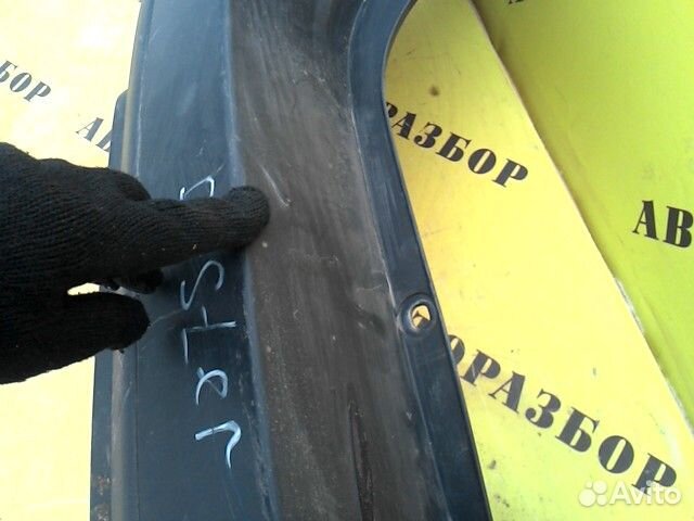 Бампер задний Renault Duster 2012-2021