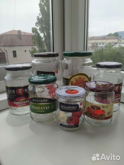 Банки стеклянные