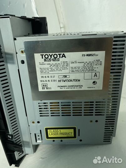 Автомагнитола для Тойота Прадо-120