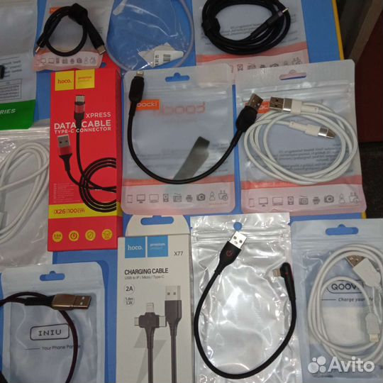 Кабель type c,micro usb,lightning