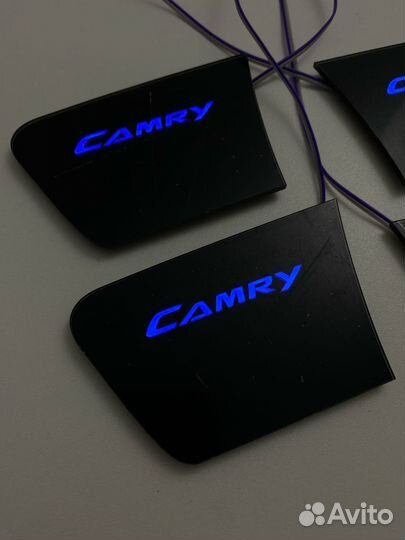 Led Подсветка дверных ручек салона Toyota Camry 50