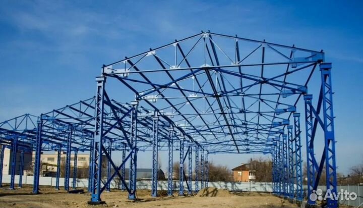 Теплый ангар под кран балку