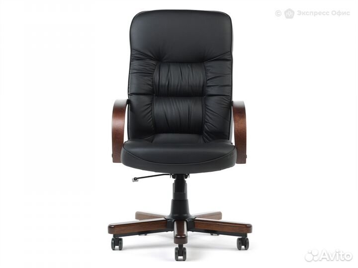 Кресло для руководителя Бюрократ T-9908/walnut