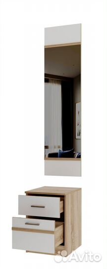 Тумба с зеркалом современная