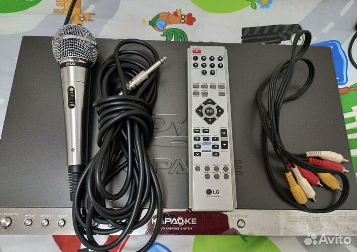 Dvd плеер с караоке lg