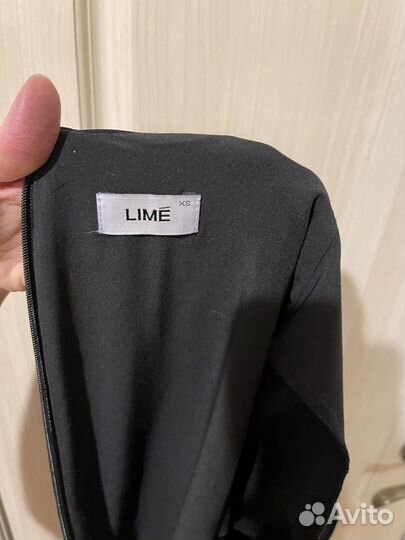 Платье lime xs черное