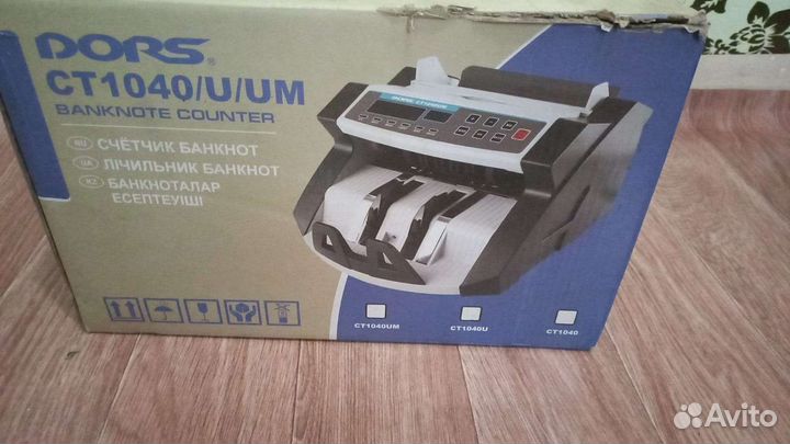 Счетчик банкнот dors CT1040