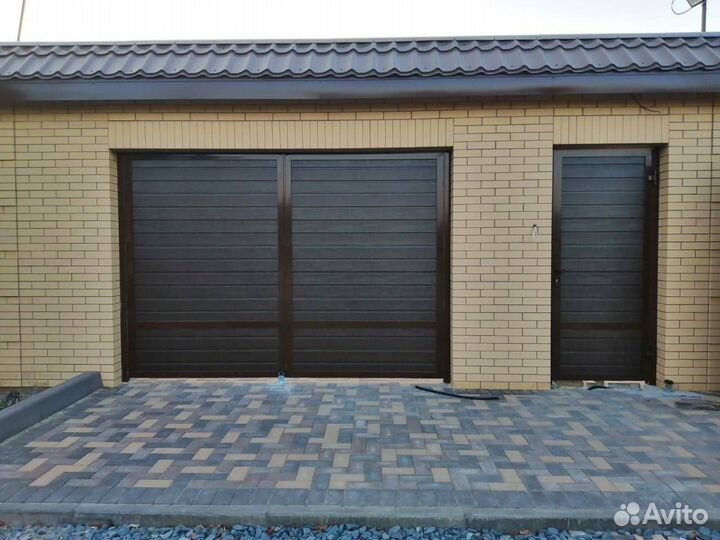 Ворота распашные алюминиевые (Prestige)