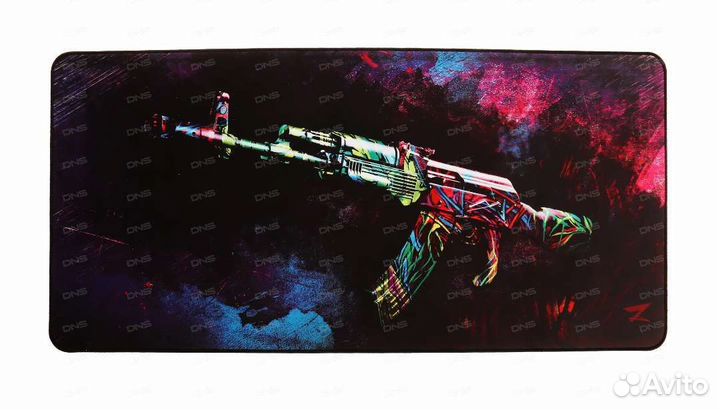 Коврик ZET gaming GM-XL Gun (XL) синий