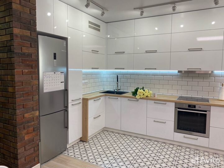 Кухня на заказ из мдф под ключ в Челябинске