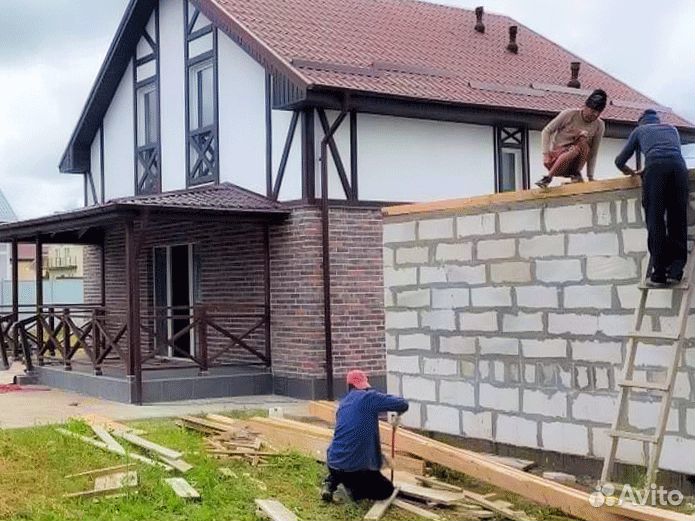 Термопанели для дома из пенобетона