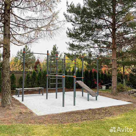 Воркаут Комплекты : Брусья, шведская стенка, турни