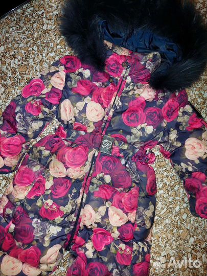 Зимний комбинезон для девочки