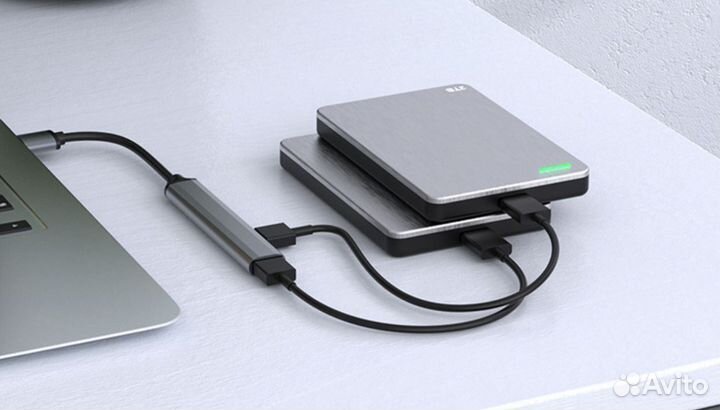 Хаб разветвитель на 4 USB концентратор 3,0