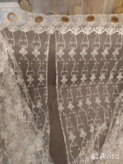 Тюль 3.5 шир 2.60выс