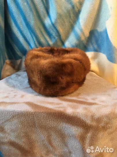 Мужская шапка норковая (обманка)