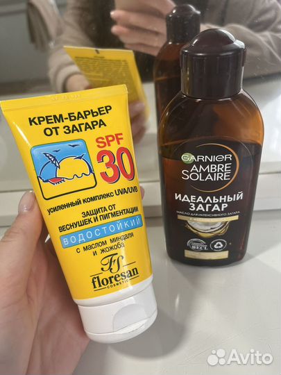 Масло для загара garnier идеальный загар