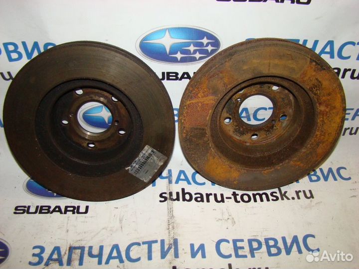 Диск тормозной F GG2- 2001г. (Тормозная система, Т