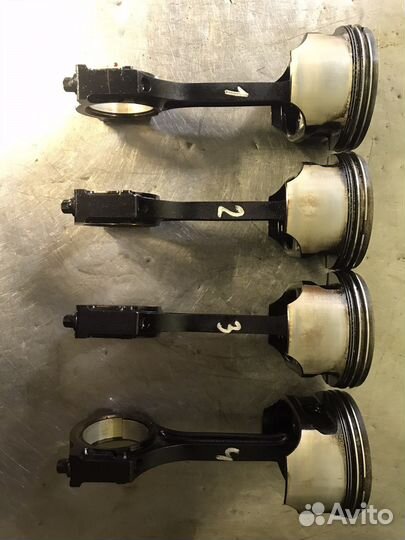 Поршень+шатун shda Ford Focus 2 1.6 100