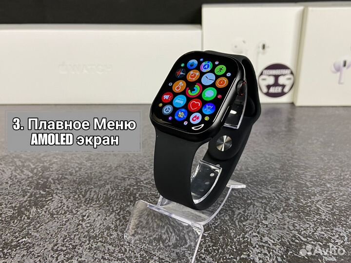 Apple Watch 9 (Звонки+Уведомления) X9+ Pro 2