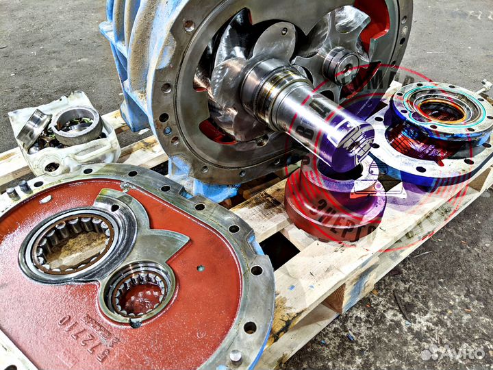 Ремонт винтового компрессора