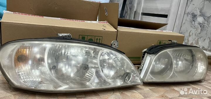 Фары на kia spectra с коректором