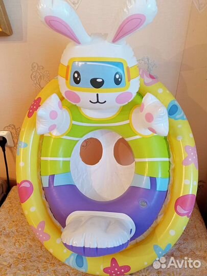 Детский надувной плавательный круг