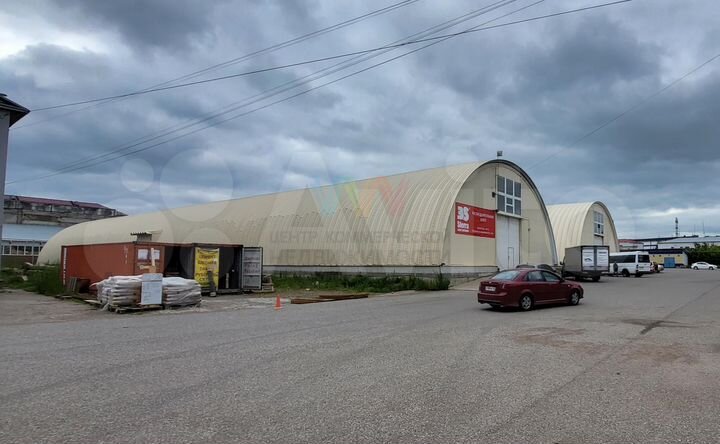 Теплый склад с пандусом в Деме 654 м2