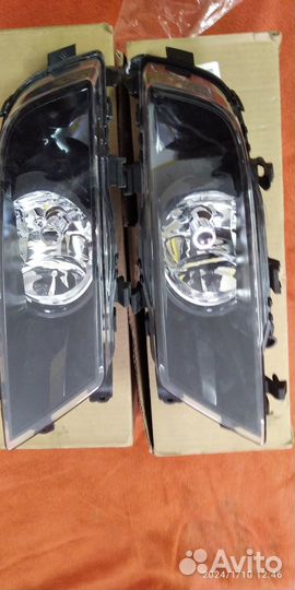 Противотуманные фары Skoda Superb Шкода супер