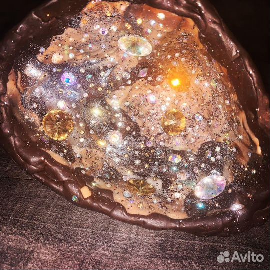 Декоративный камень из глины