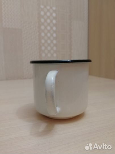 Детская эмалированная кружка СССР