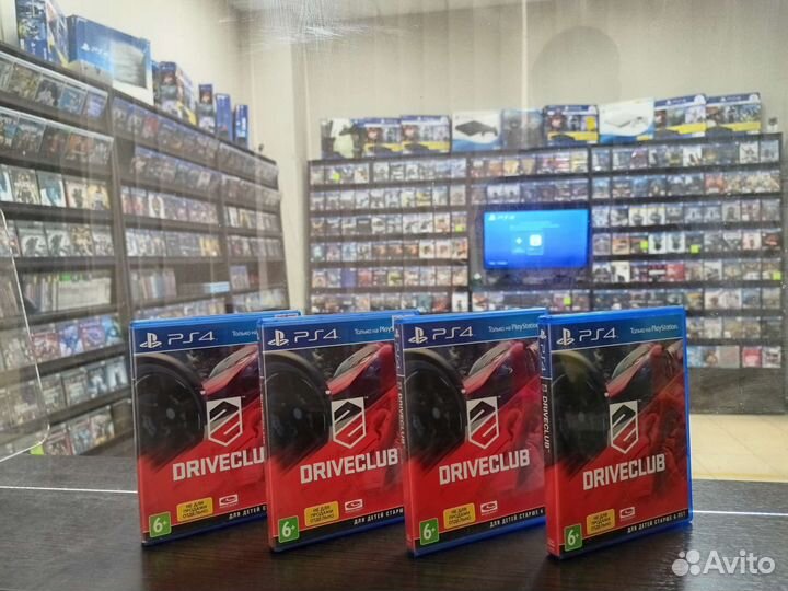 DriveClub PS4 (возможен обмен)