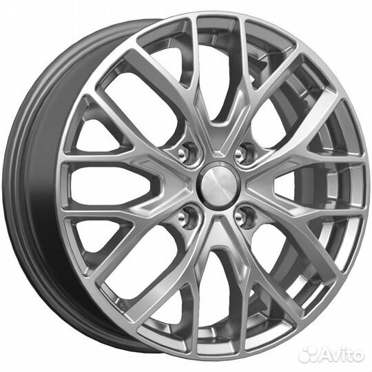 K&K KC891 6x16 4x100 ET 40 Dia 67.1 (алмаз черный)