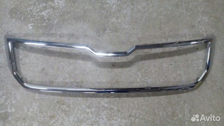 Хром решетки радиатора Шкода Кодиак