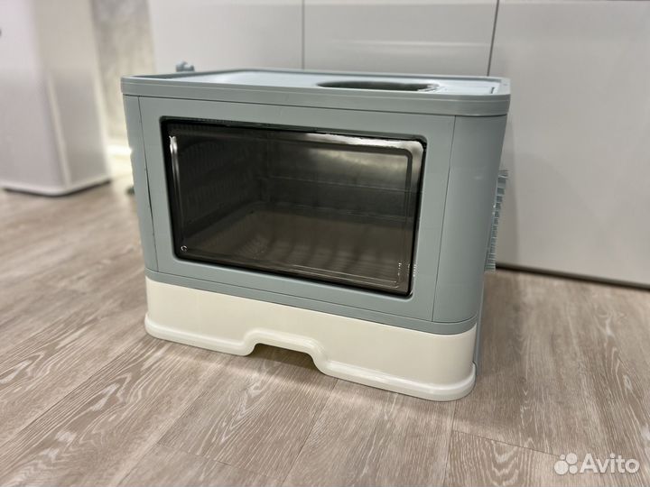 Кошачий туалет закрытый (новый)