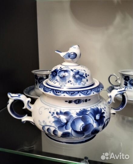 Чайный сервиз гжель