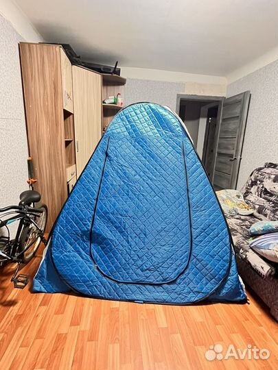 Палатка для зимней рыбалки трехслойная