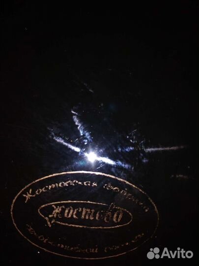 Блюдо Жестово, ручная роспись, авторская работа