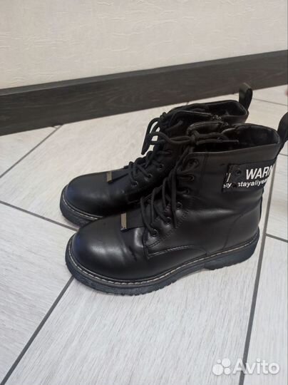 Ботинки демисезонные для девочки 34 размер