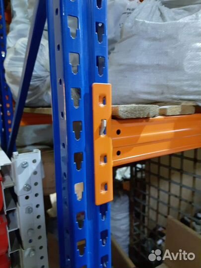 Палетные консольные мезанинные стеллажи бу